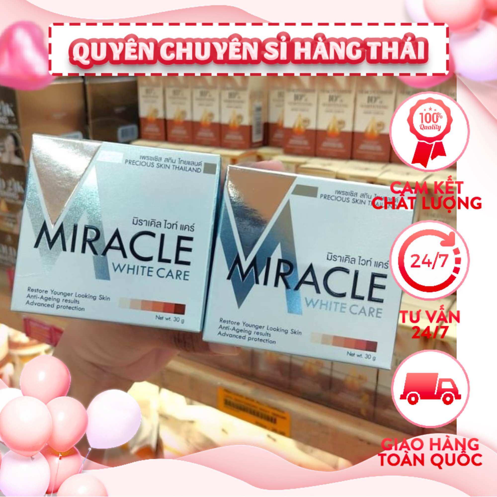 Kem bôi nám miracle thái lan
