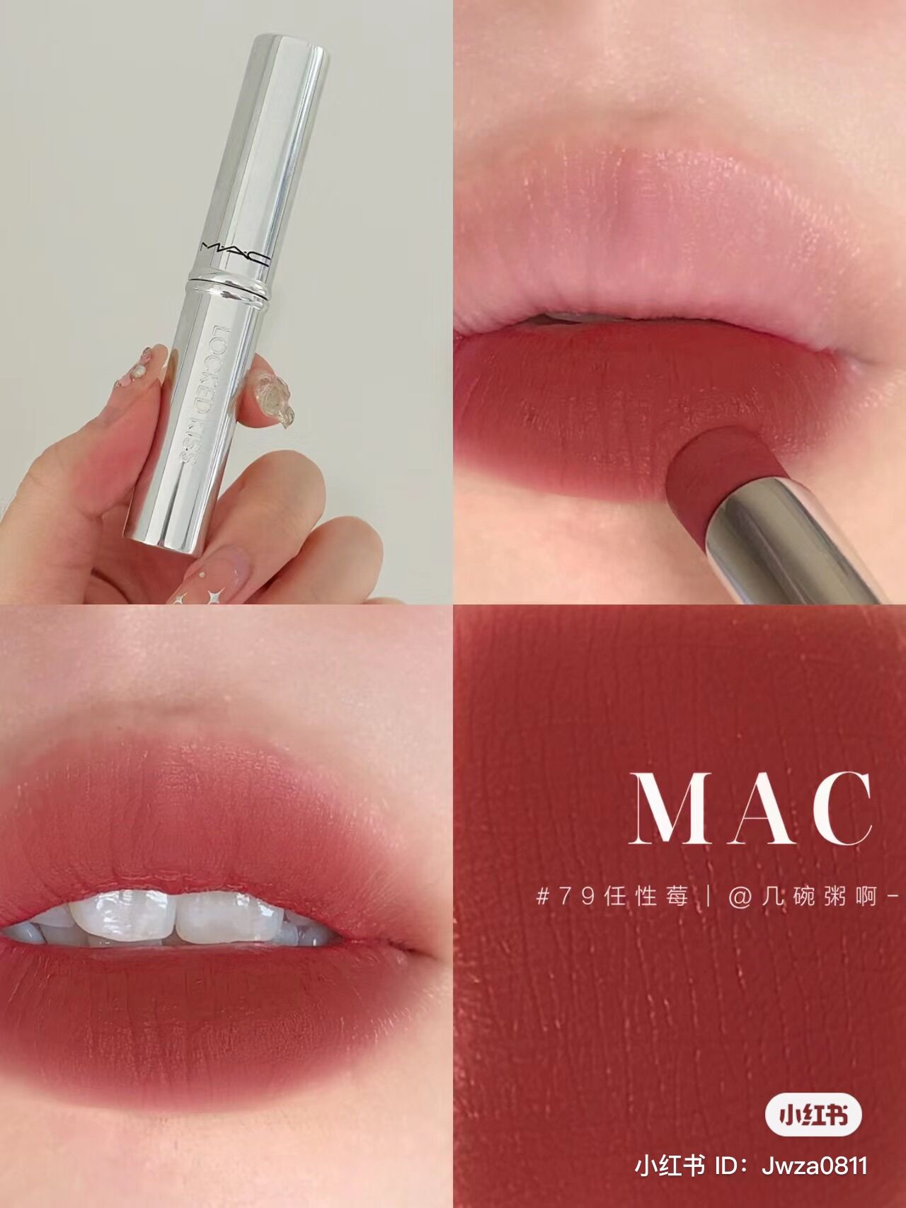 [New 2023] SON THỎI Mac Locked Kiss 24Hr Lipstick