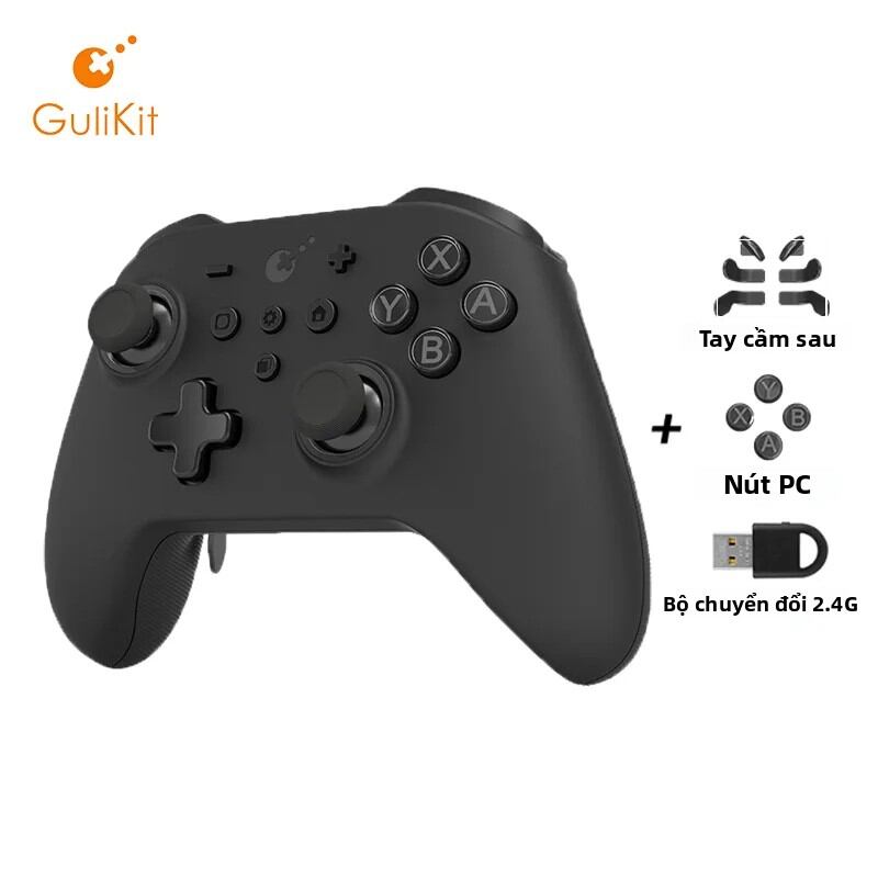Tay Cầm Chơi Game GuliKit KK3 MAX Với Cần Điều Khiển Cảm Biến Hall Effect Dành Cho Nintendo Switch W