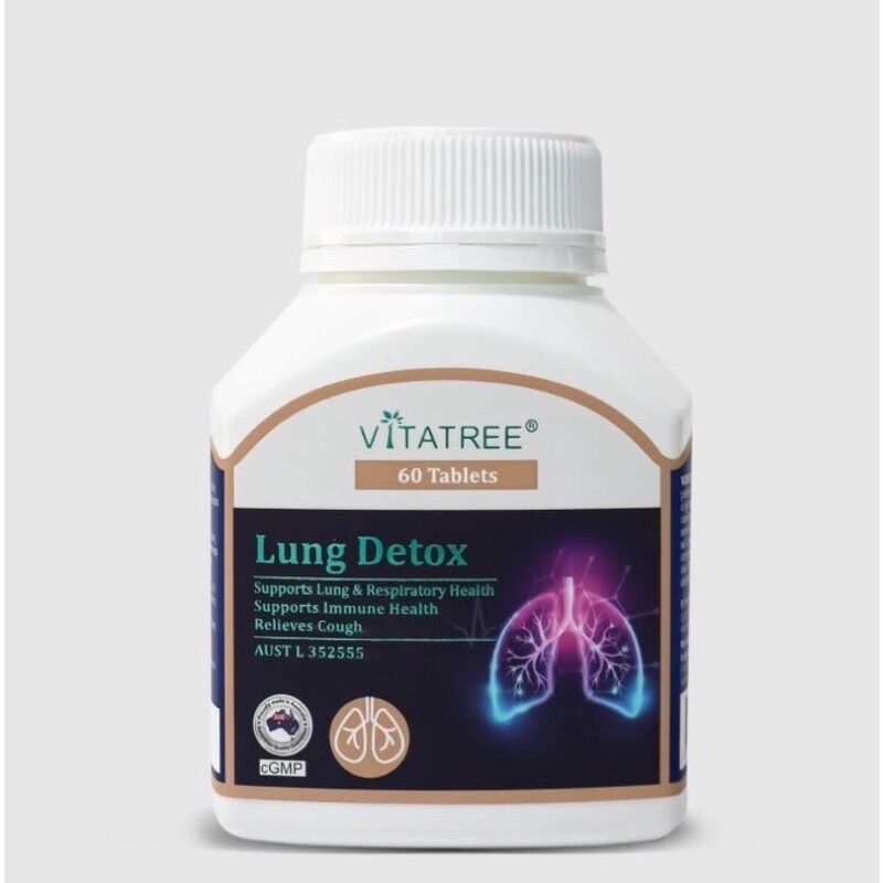 Thải độc phổi lung detox vitatree