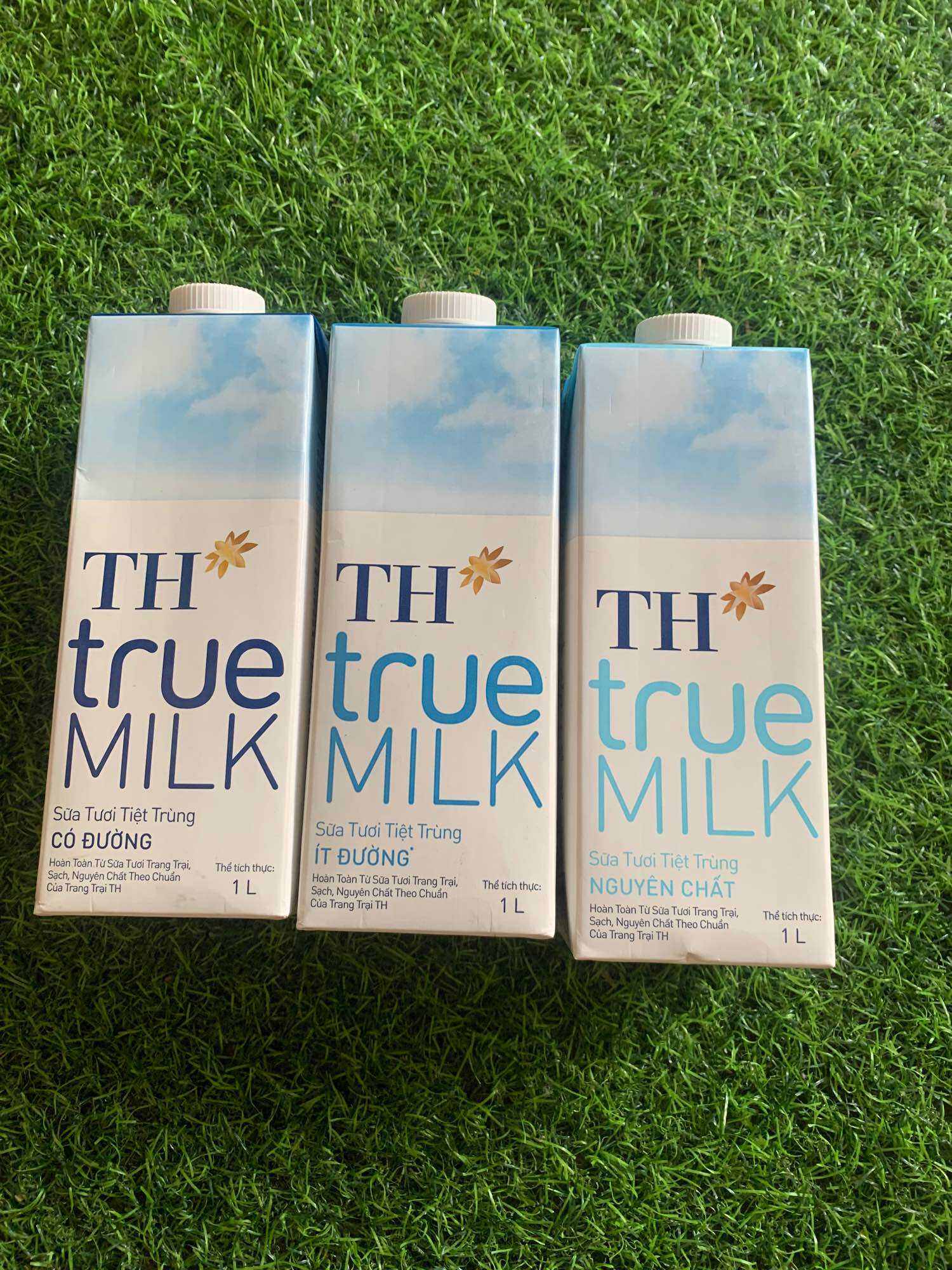 Sữa tươi tiệt trùng  TH true MILK hộp 1 lít