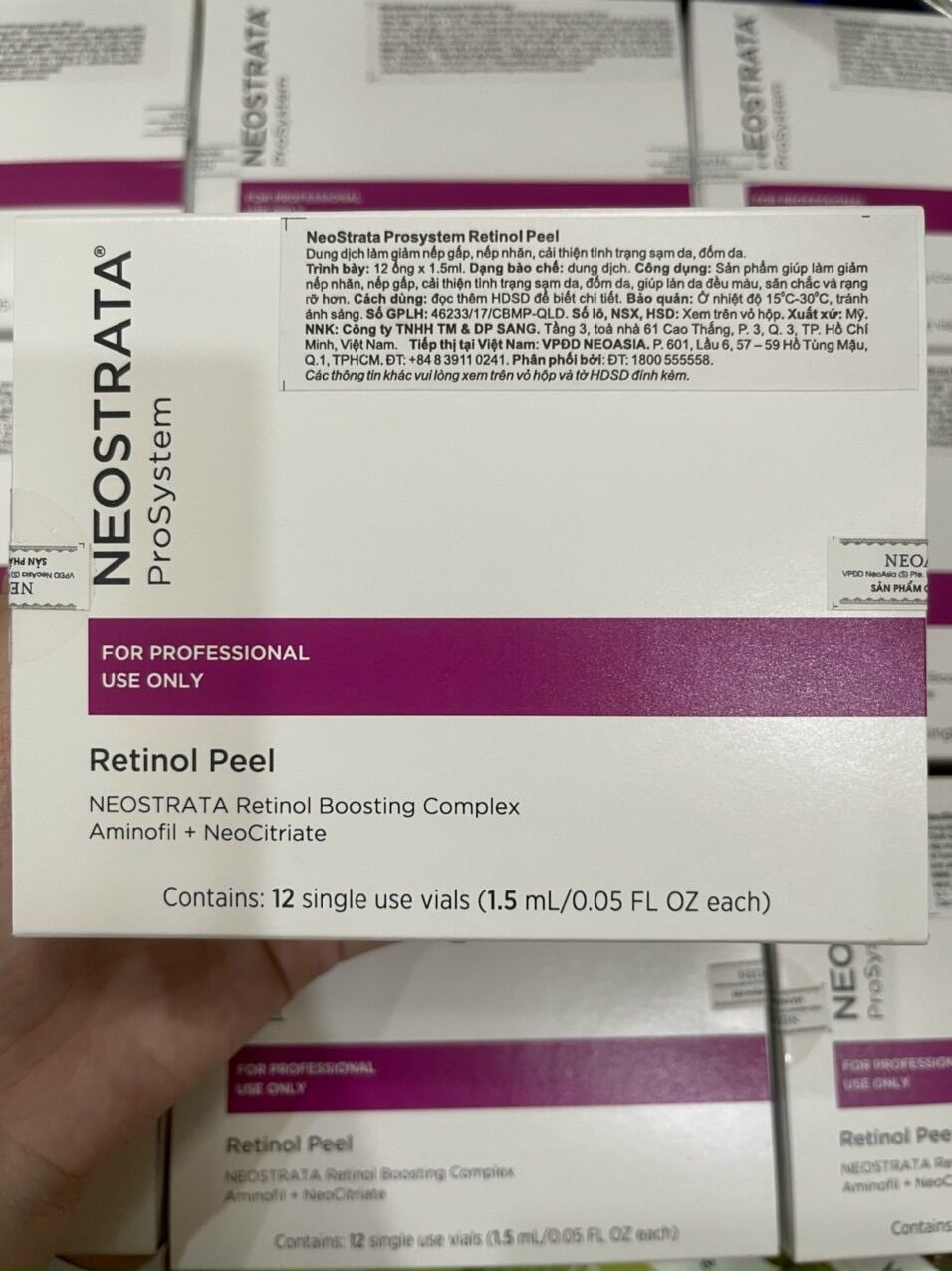 Thay da sinh học Neostrata Peel retinol prosystem