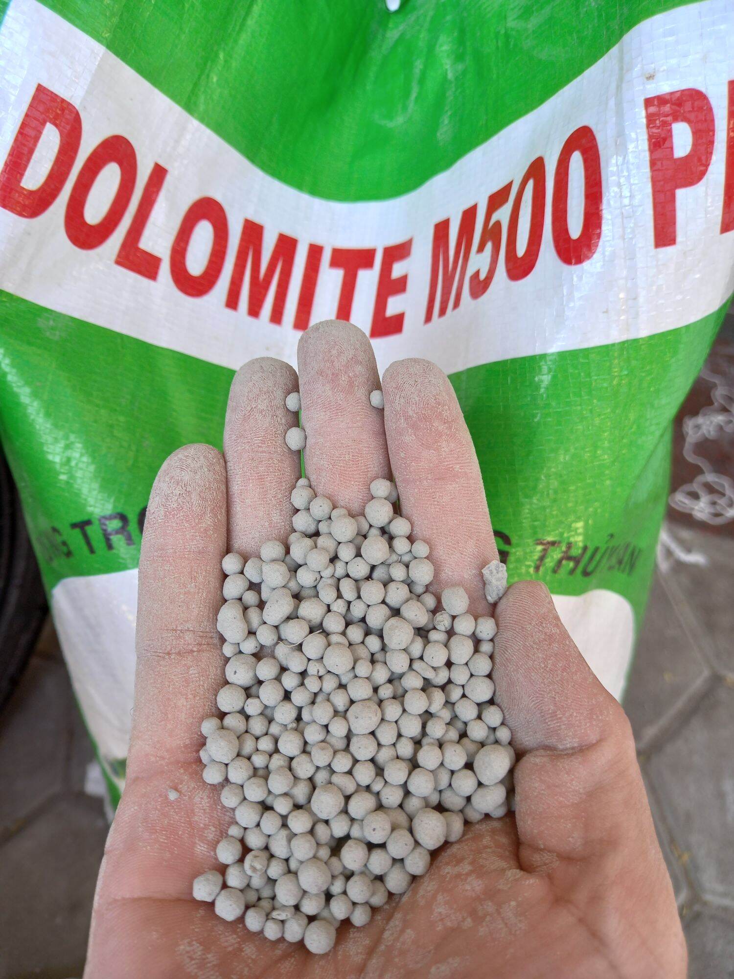 DOLOMITE hạt, chuyên dùng ốc bưu, mềm vỏ, mòn vỏ, chậm lớn (1kg/gói)