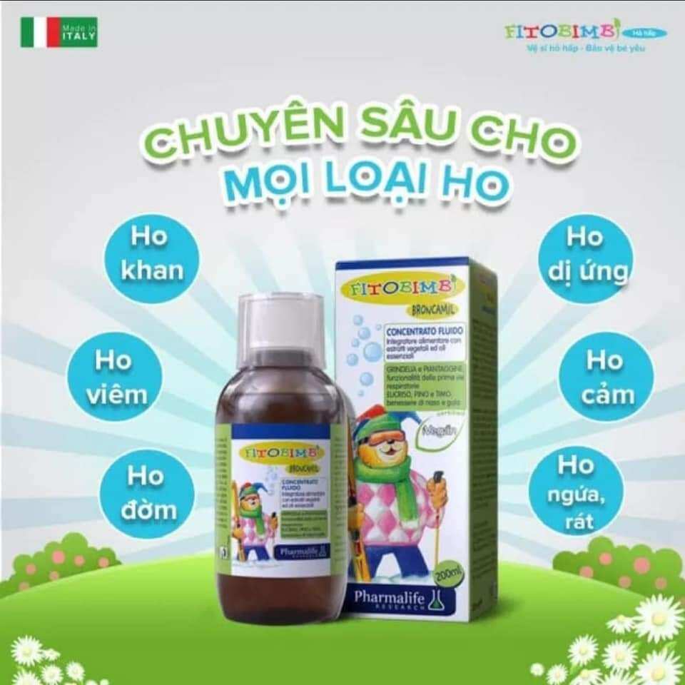 Siro Brocamil hỗ trợ giảm ho, loãng đờm, viêm họng ở trẻ