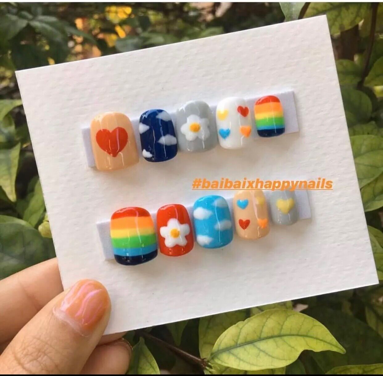 Combo nail của khách