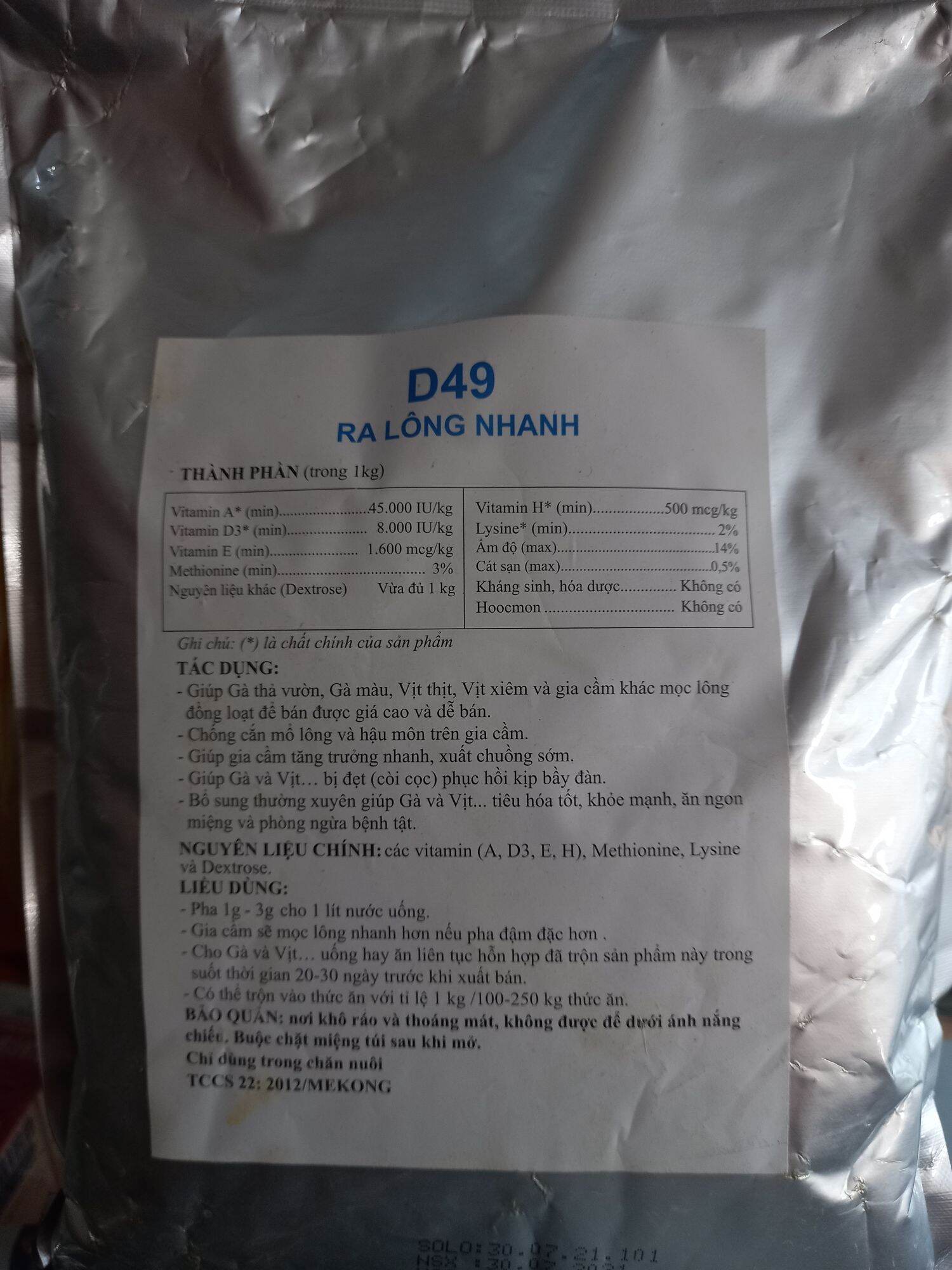 QUICK HAIR 1KG  RA LÔNG NHANH