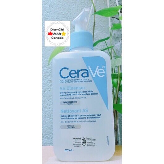 Sữa rửa mặt cho da dầu, mụn cerave sa cleanser 237ml