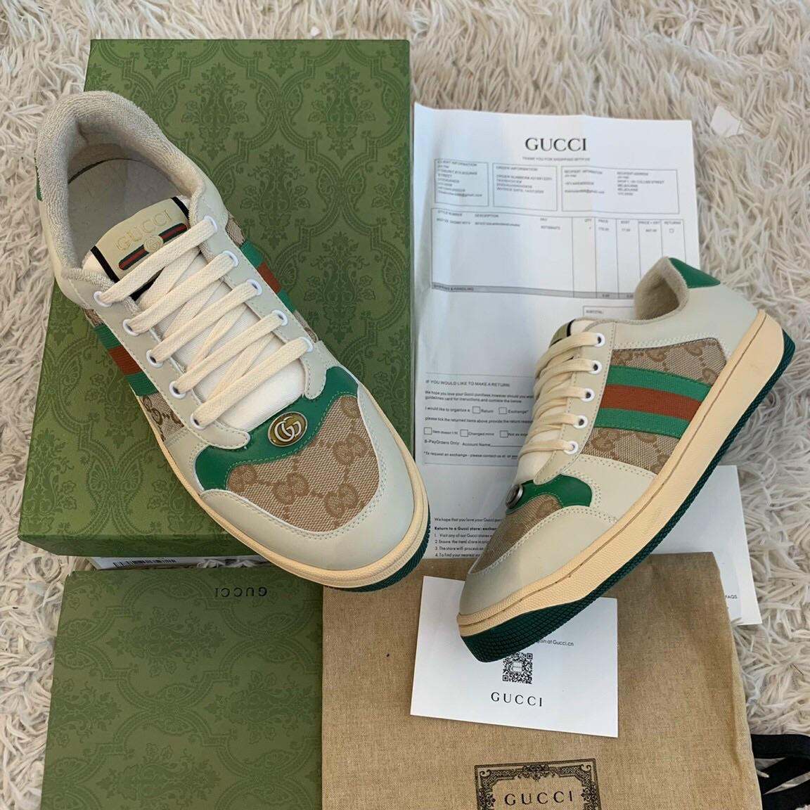 Giày thể thao sneaker gucci ace Sơn Tùng