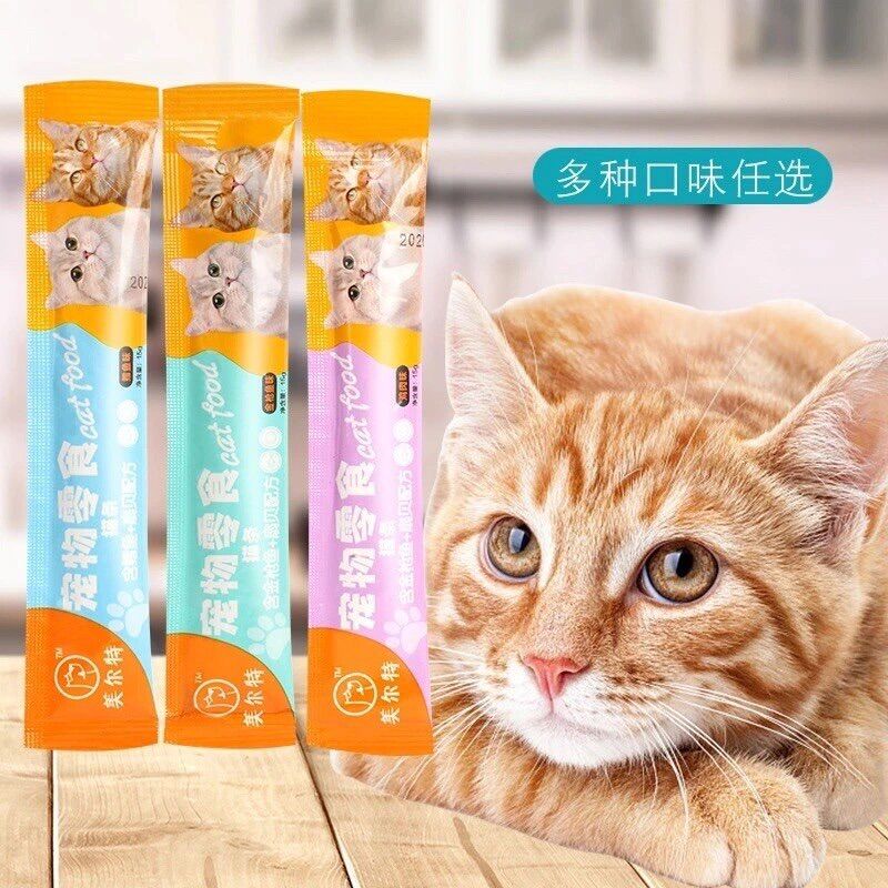 Combo 300 thanh súp thưởng catfood cho mèo mix vị