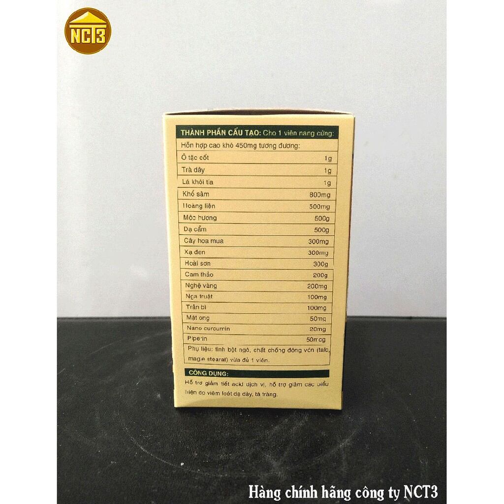 Viên Dạ Dày Bình Vị An Dạ (60 viên) (Hàng Chính Hãng Công Ty NCT3)