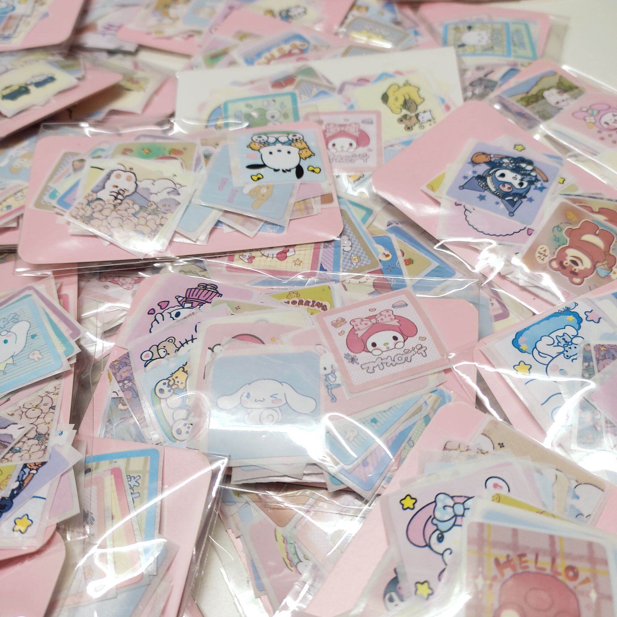 Set 50 miếng sticker hình dán hoạt hình
