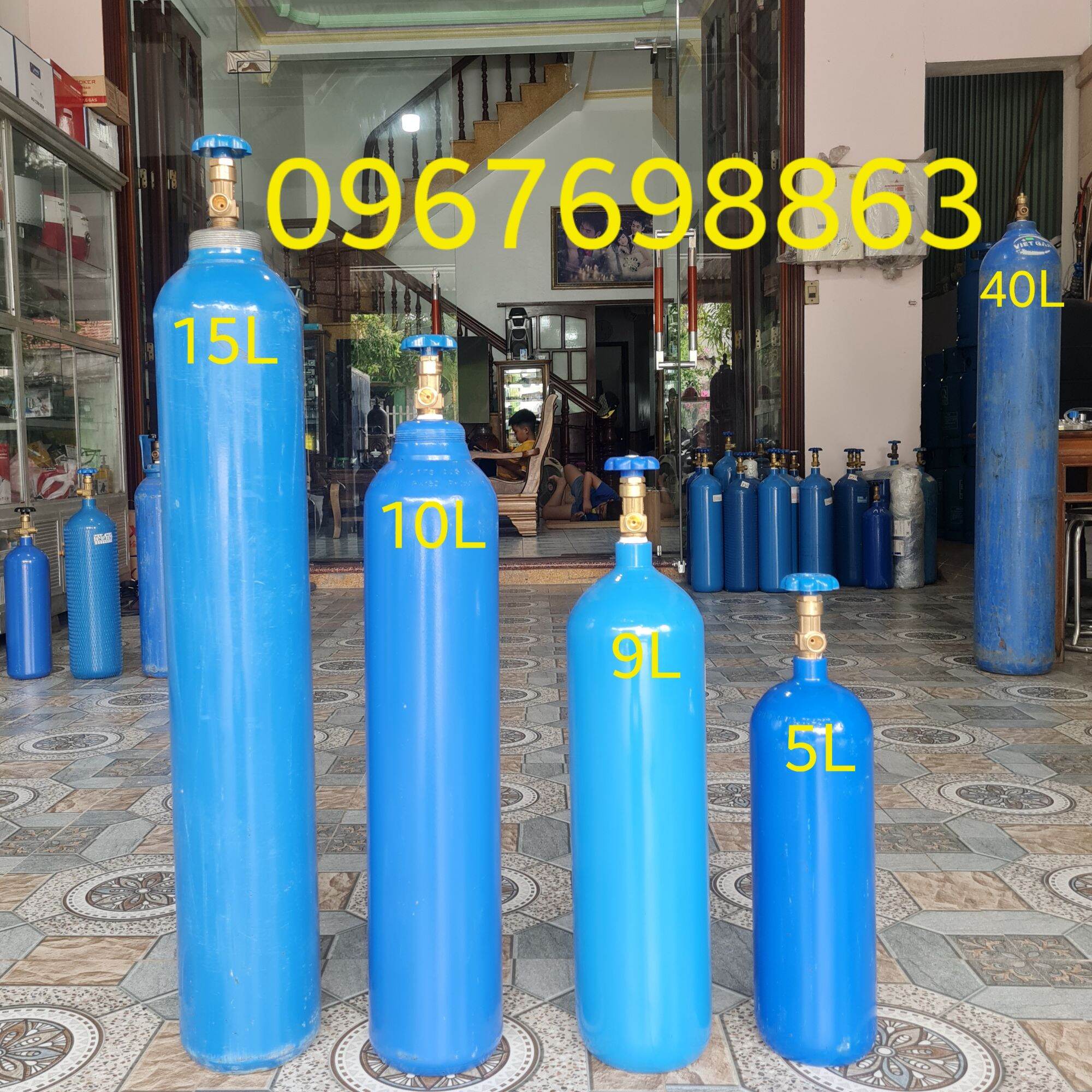 9 Liter Wind Tank for Welding and Cutting Stone for Small Jobs