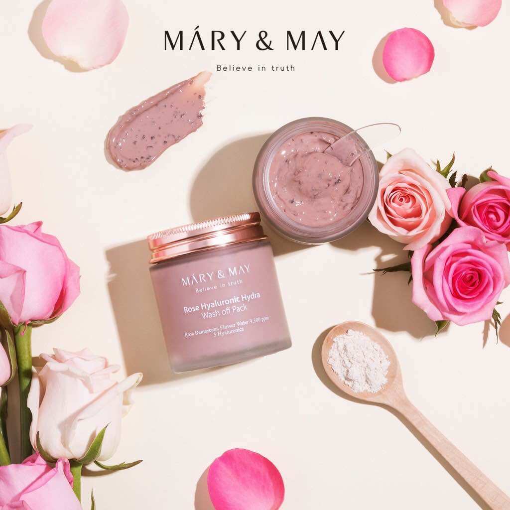 Mặt nạ đất sét Mary&May Teatree/Lemon/Rose/Blueberry/Calendular 125g