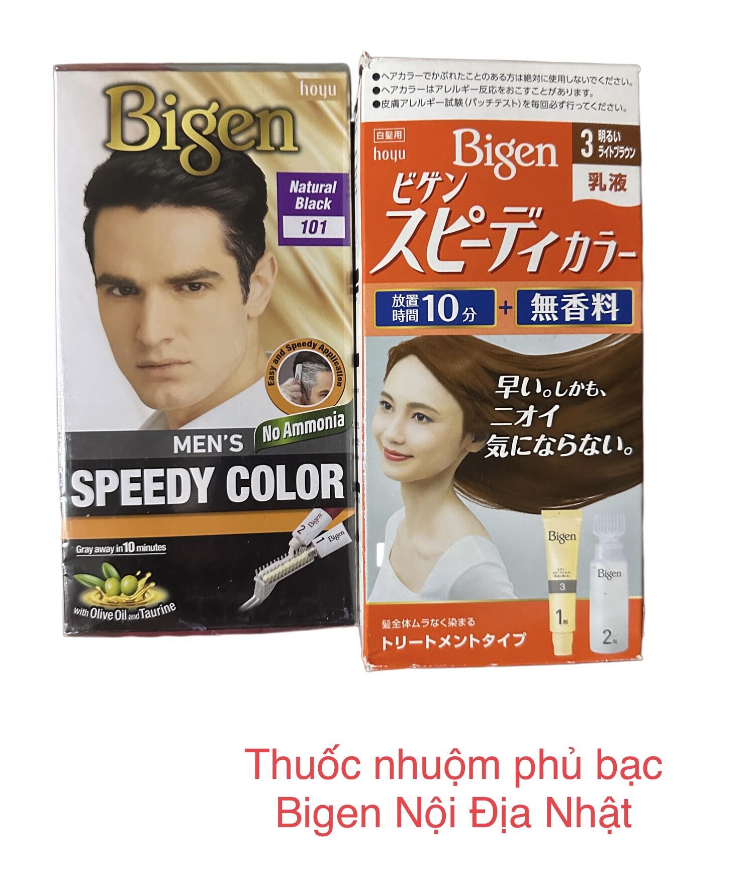 Thuốc nhuộm tóc phủ bạc bigen nhật bản