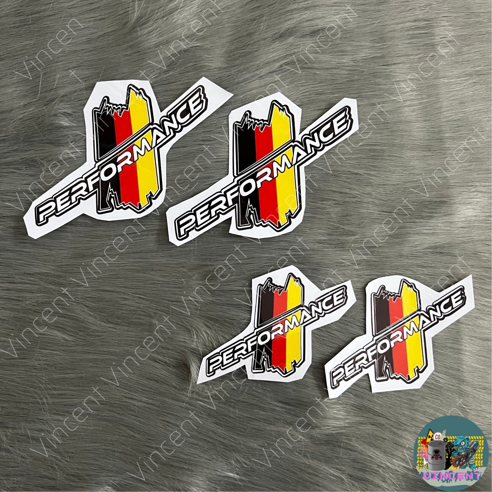 Tem decal dán chư Performance dán thông dụng nhiều dòng xe