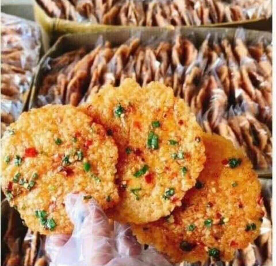 10 bịch cơm cháy mắm hành