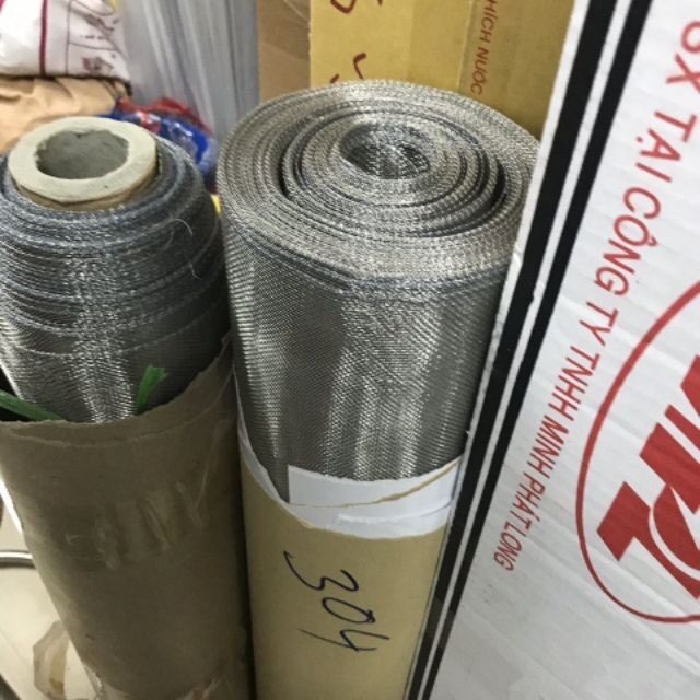 Lưới inox 304 - lưới lọc nước, chống muỗi, côn trùng