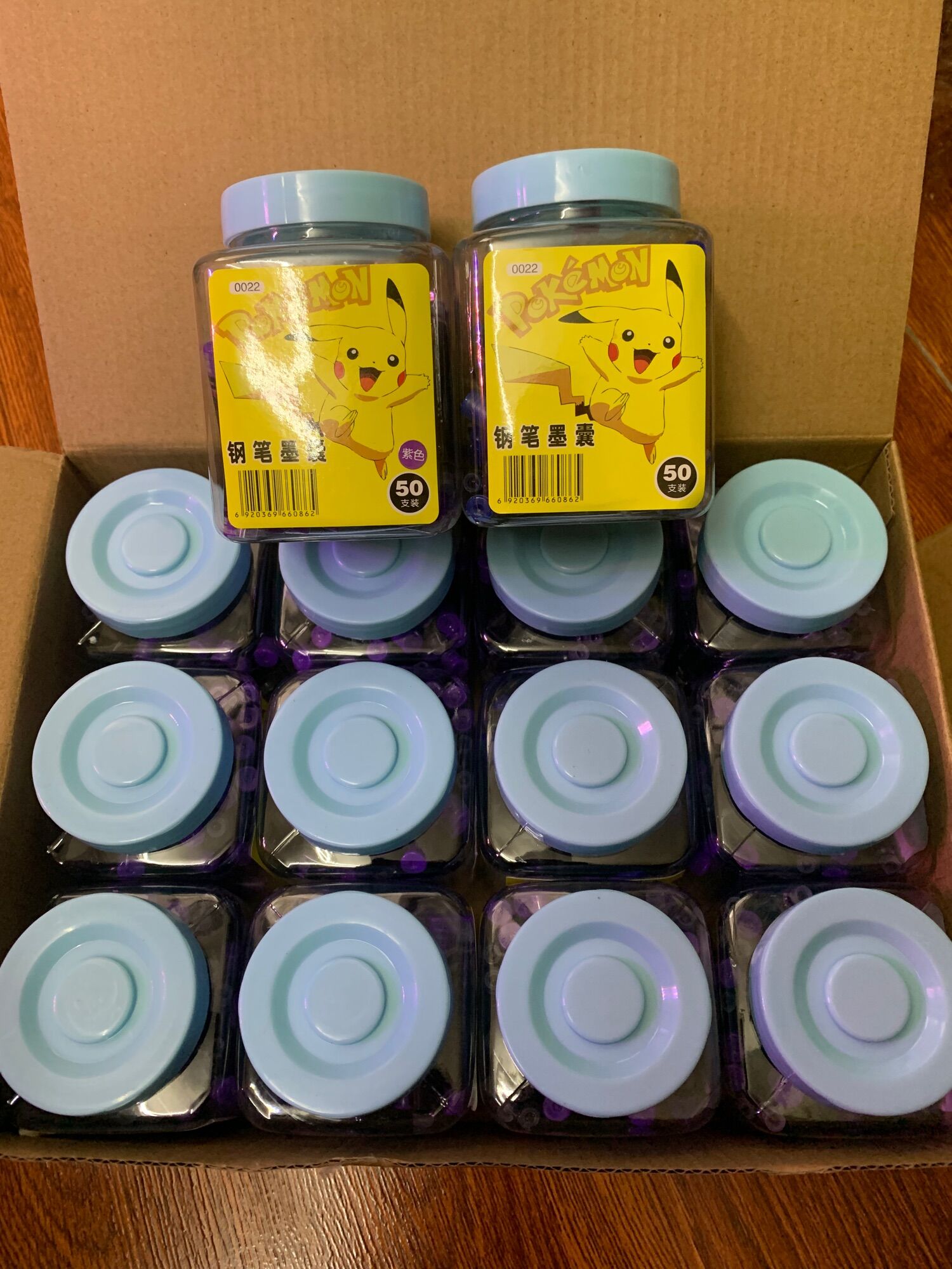 Mực ống bút máy Pikachu , ống mực khô cho bút máy 0022