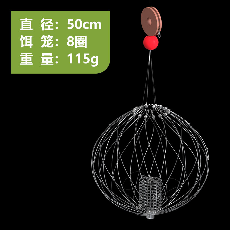Dụng cụ thần thánh câu cá cua lồng kiểu mới khai hợp bẫy bắt cua lông cua câu cá cua biển lưỡi câu chuyên dụng cho cua lưới bắt cua