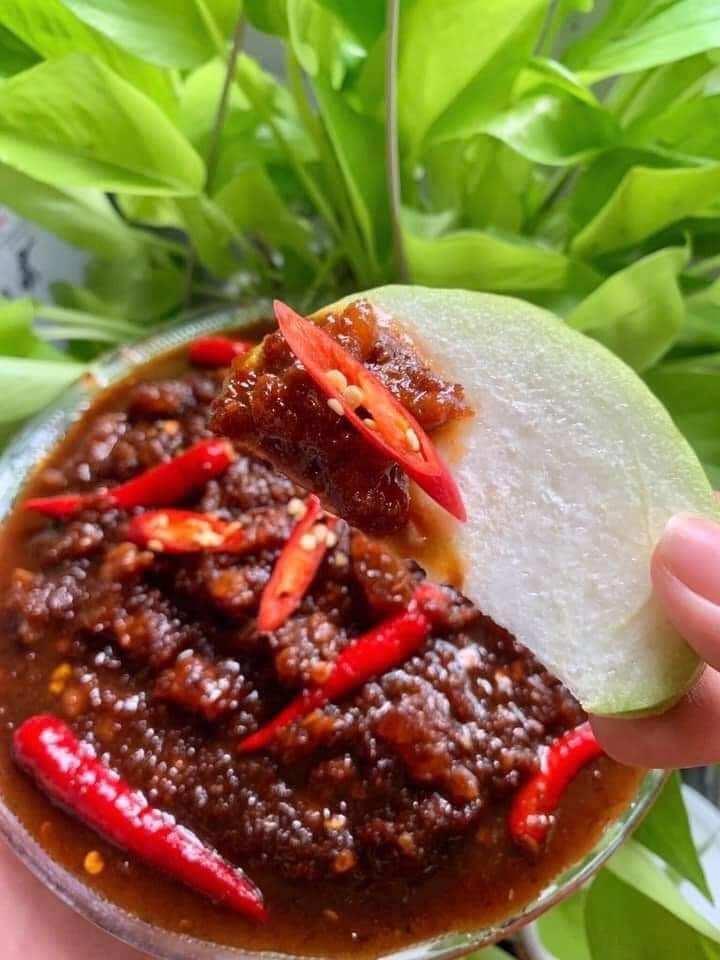 Mắm Ruốc Xào Thịt Siêu Ngon