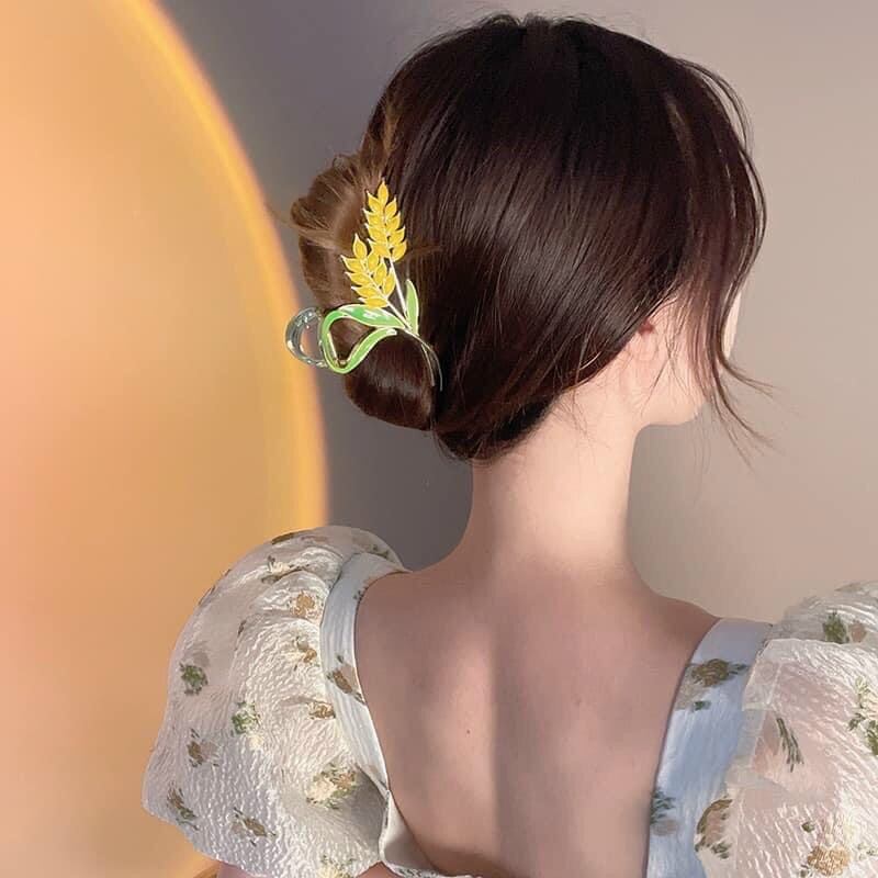 KẸP TÓC CÀNG CUA BÔNG LÚA SIÊU XINH