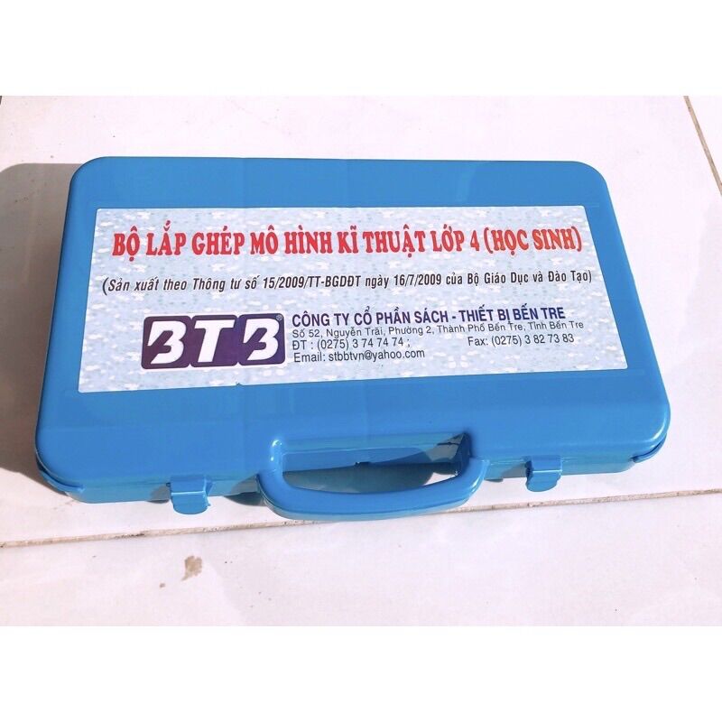 Bộ lắp ghép mô hình kĩ thuật lớp 4