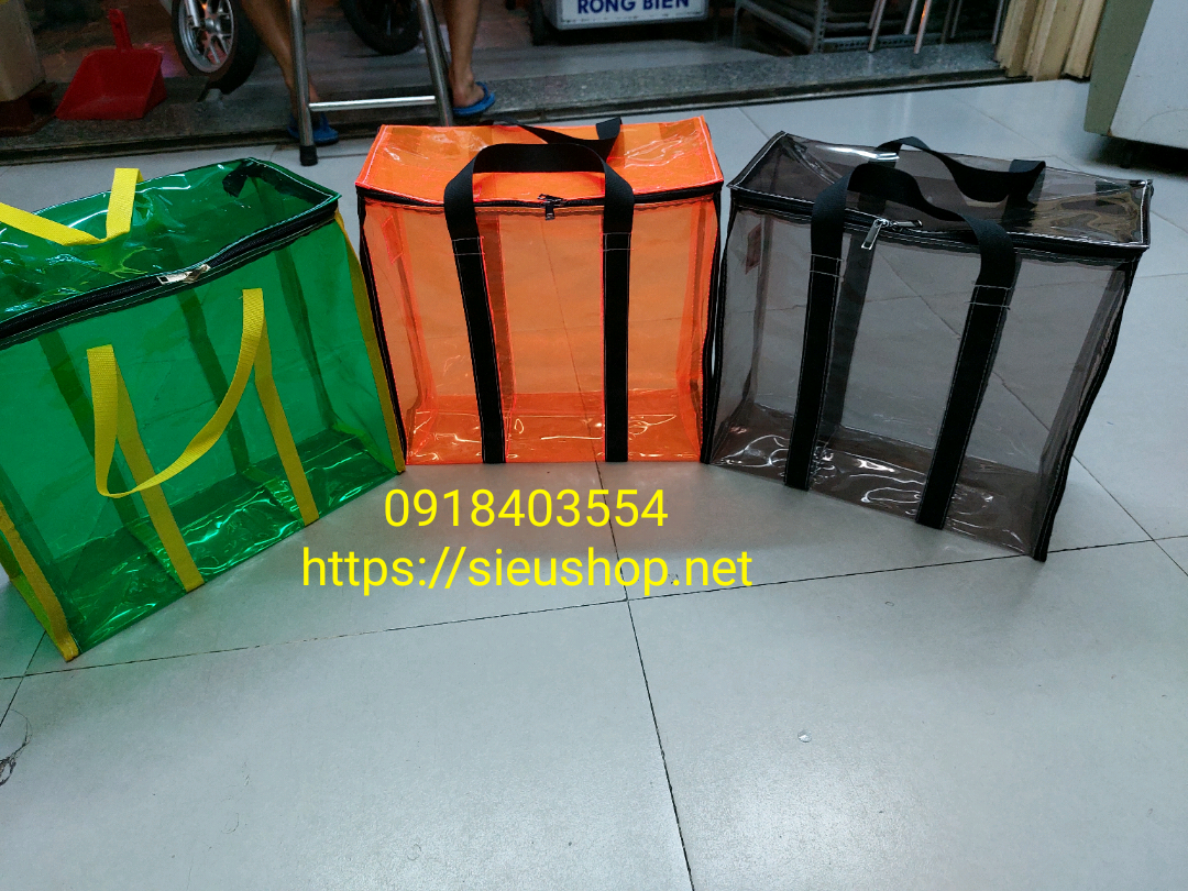 Túi trong suốt có màu