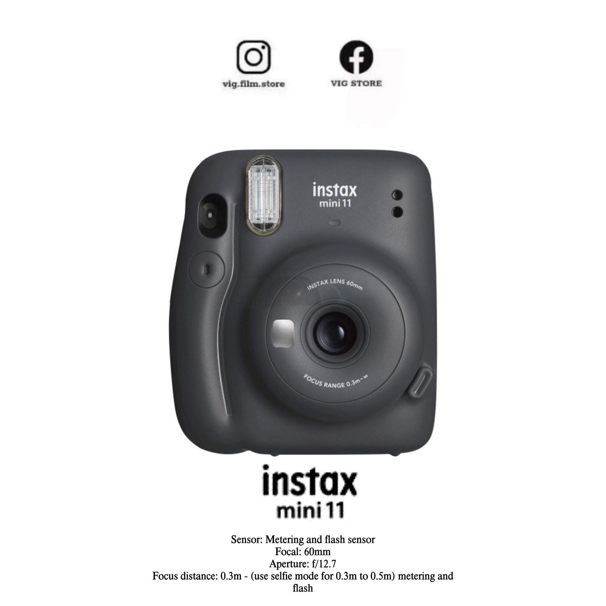 Máy ảnh chụp lấy liền Instax mini 11 full box kèm pin