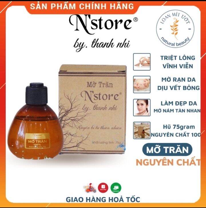 Mỡ trăn thanh nhi Nstore nguyên chất 100%