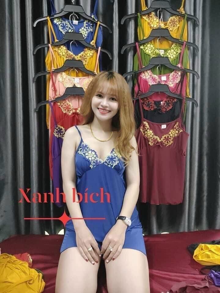 [Có size 40-75kg] Bộ đùi thun lạnh 2 dây phối ren hoa sexy