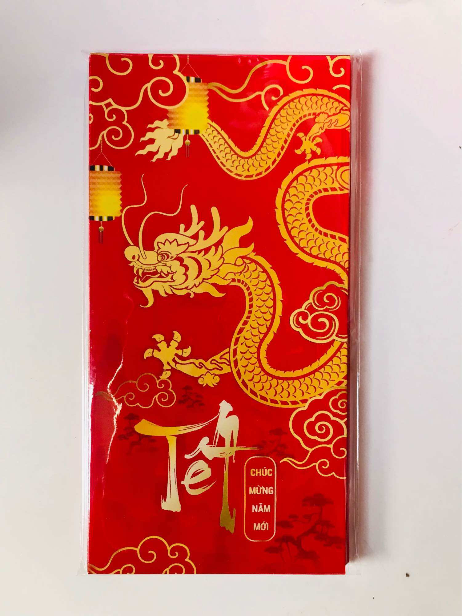 Bao lì xì Tết không có năm (1 xấp 10 cái)