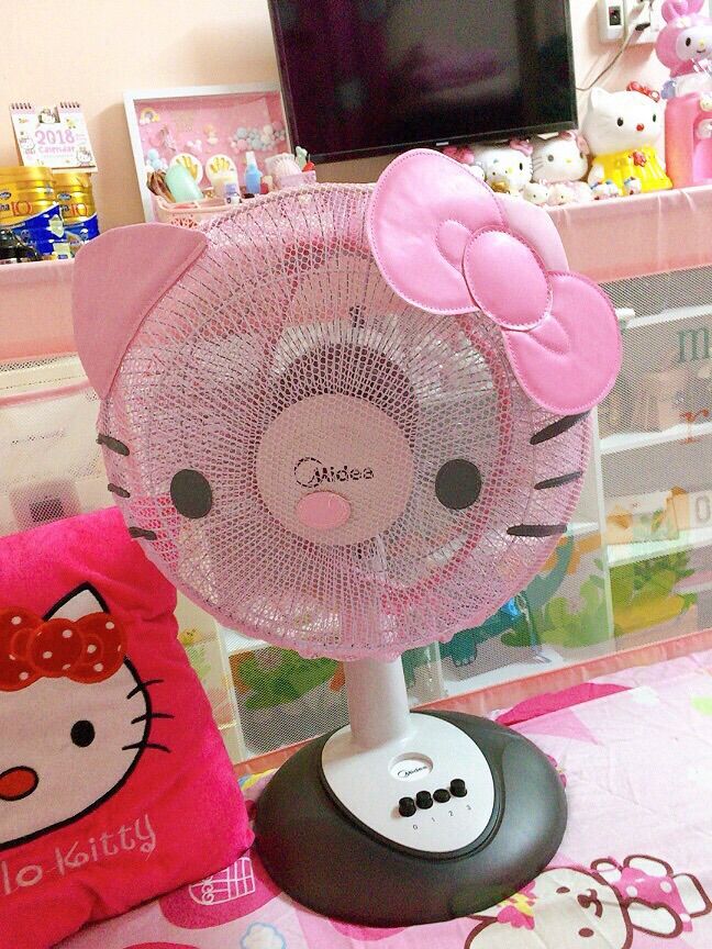 Bọc quạt Hello Kitty