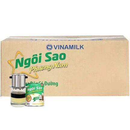 THÙNG 48 HỘP SỮA ĐẶC NGÔI SAO PHƯƠNG NAM CÓ ĐƯỜNG x 380g