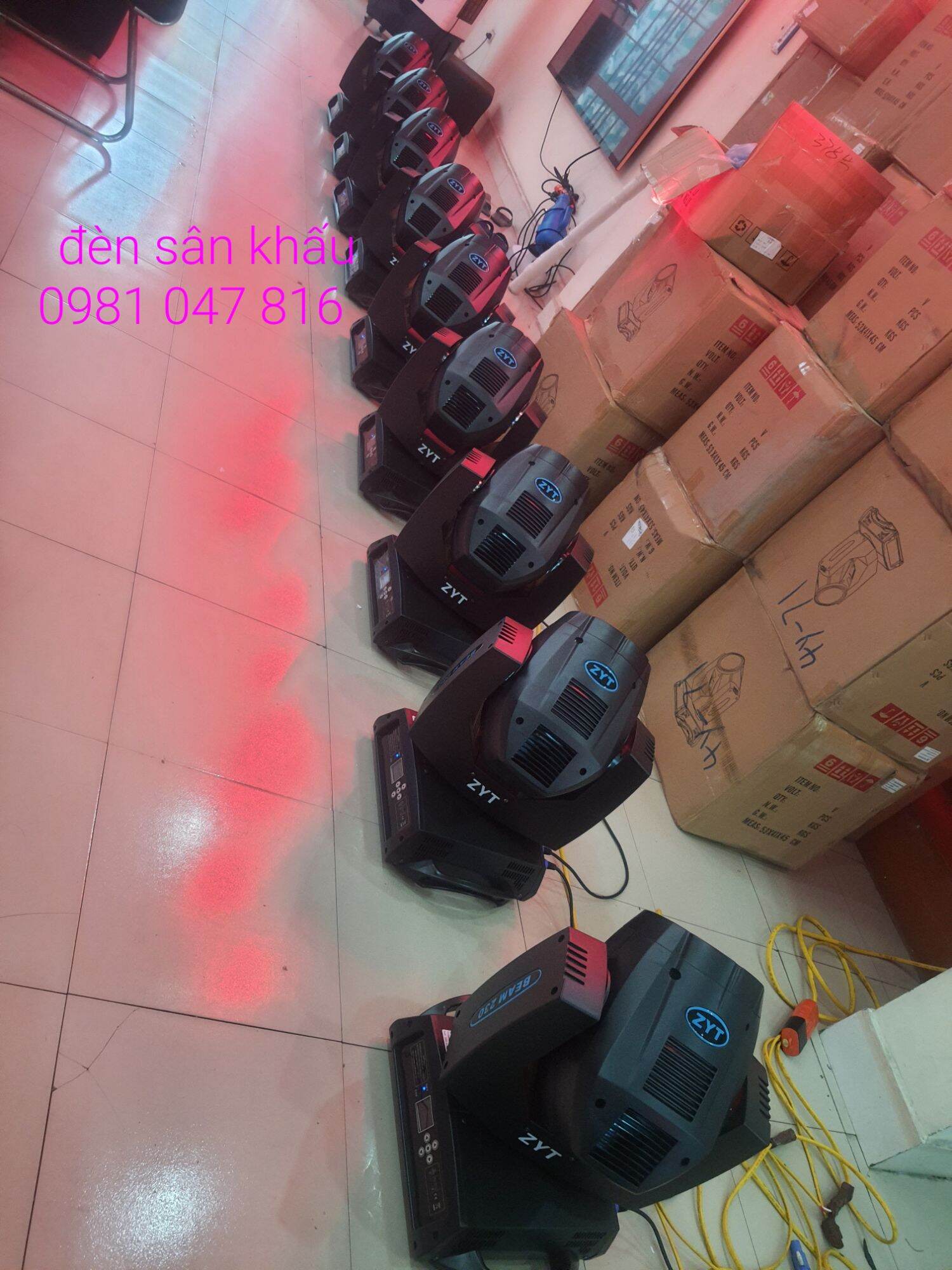 Đèn Beam 230 đèn sân khấu Beam 230 Date mới nhất