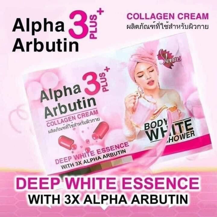 Tắm trắng toàn thân ALPHA ARBUTIN Thái Lan