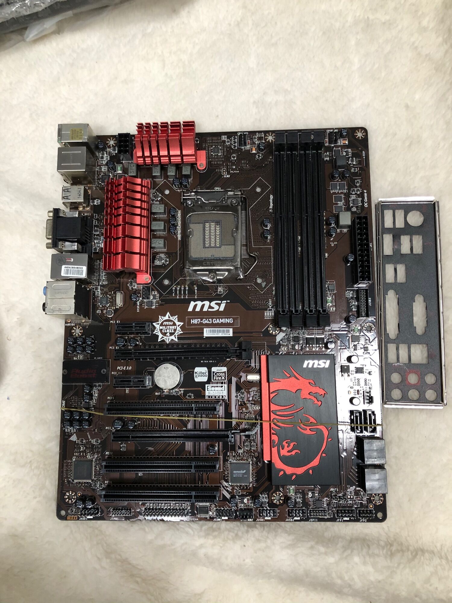Mian msi h87 g43 gaming sk 1150