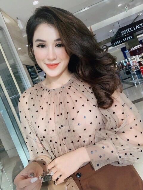 ÁO VOAN  CHẤM BI NHỎ