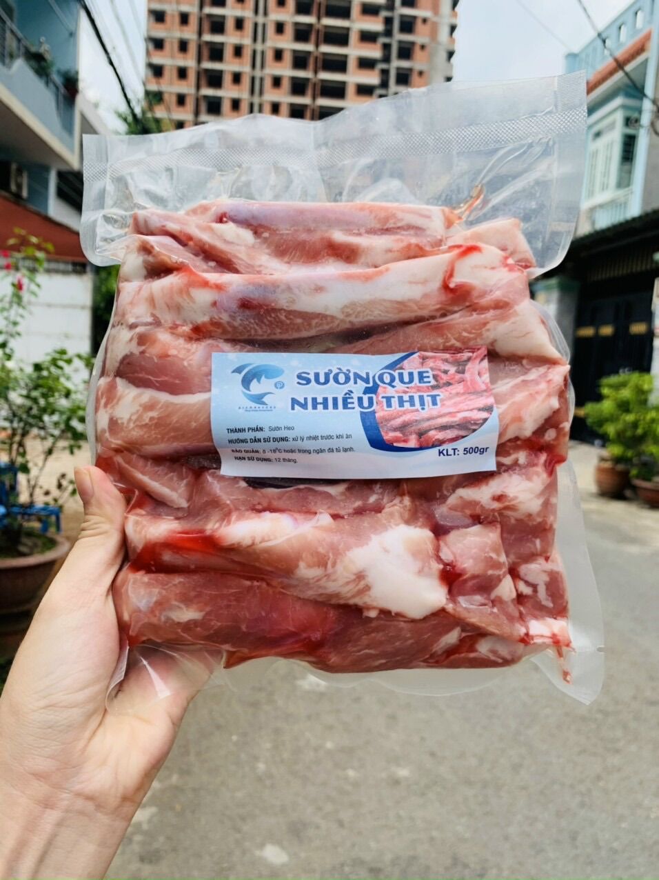 🍃🍃 sườn que nhiều thịt 1 kg