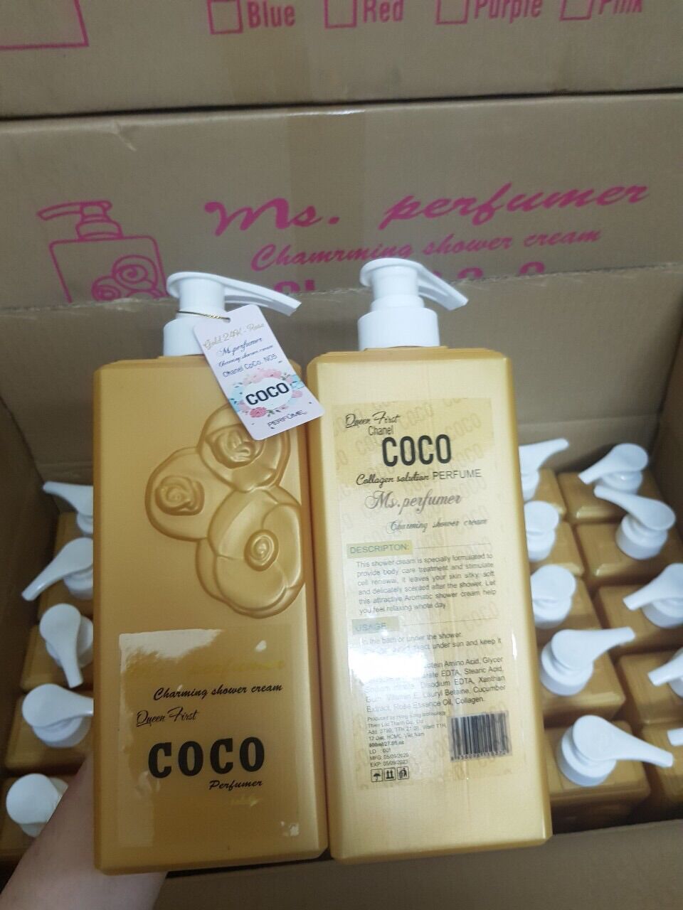 Sữa tắm Coco Perfume 800ml