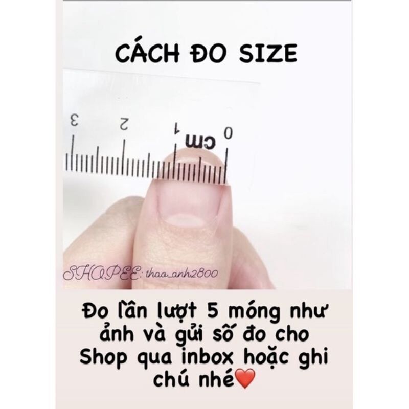 Nail box móng up thiết kế theo yêu cầu
