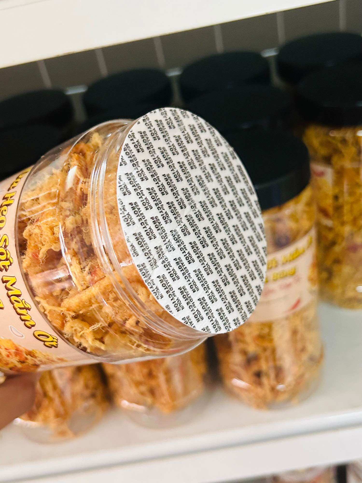 Da heo sấy mắm hành chà bông -300gr