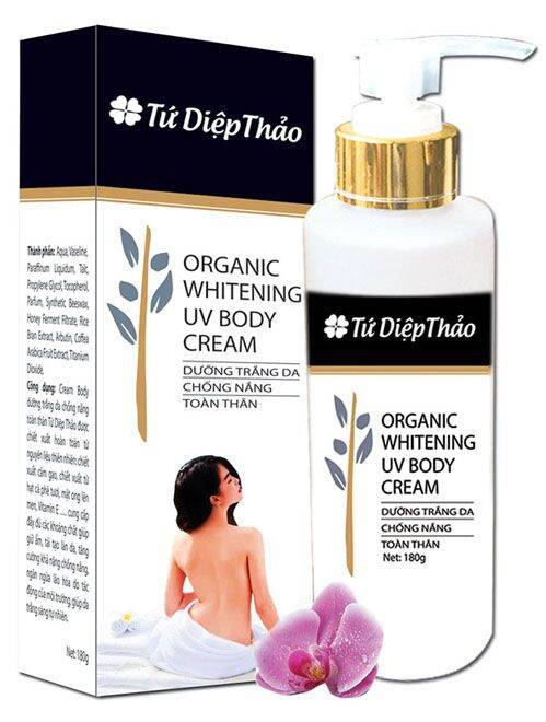Kem body tứ diệp thảo dưỡng trắng da chống nắng