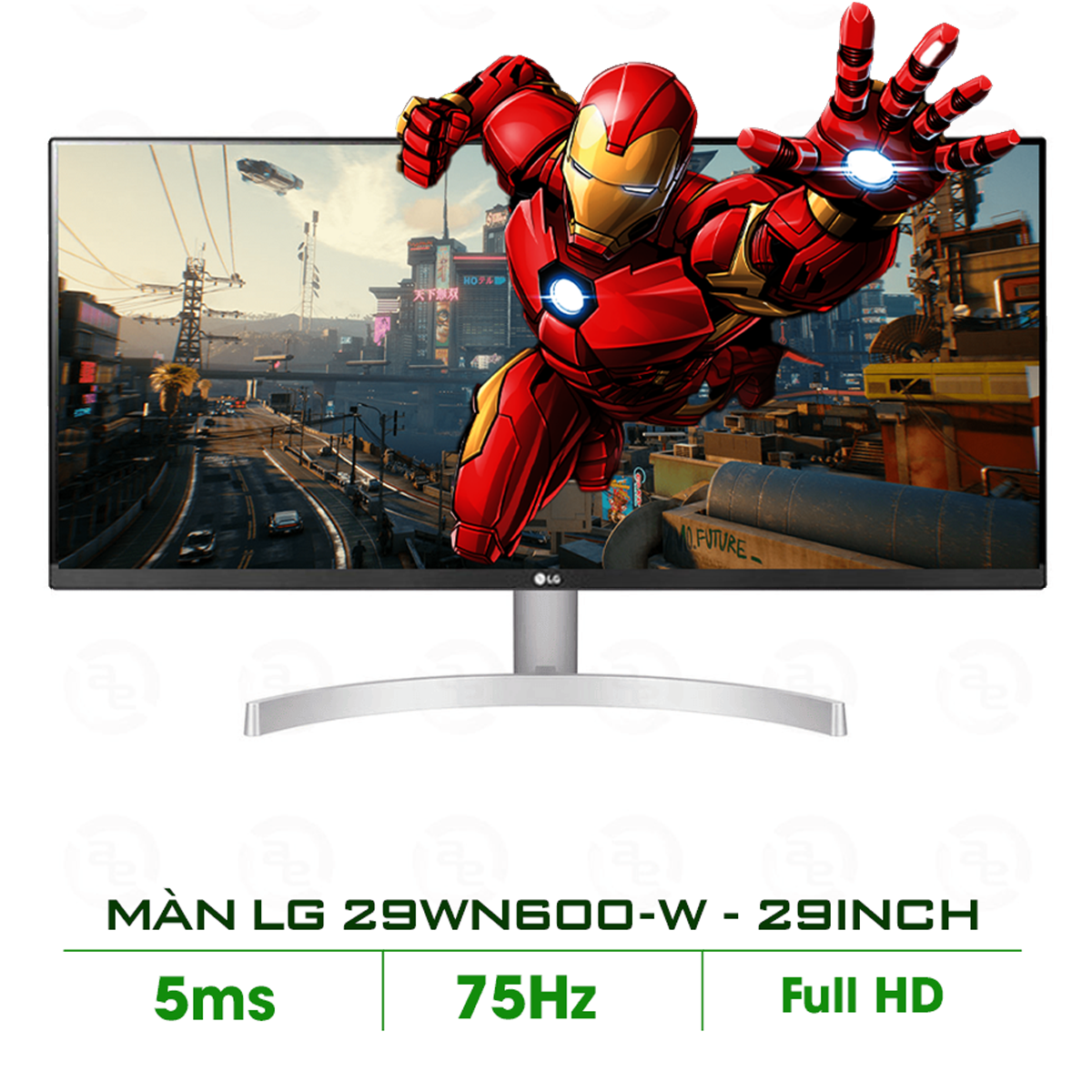 Màn hình máy tính lg 29wn600-w 29 inch ultrawide