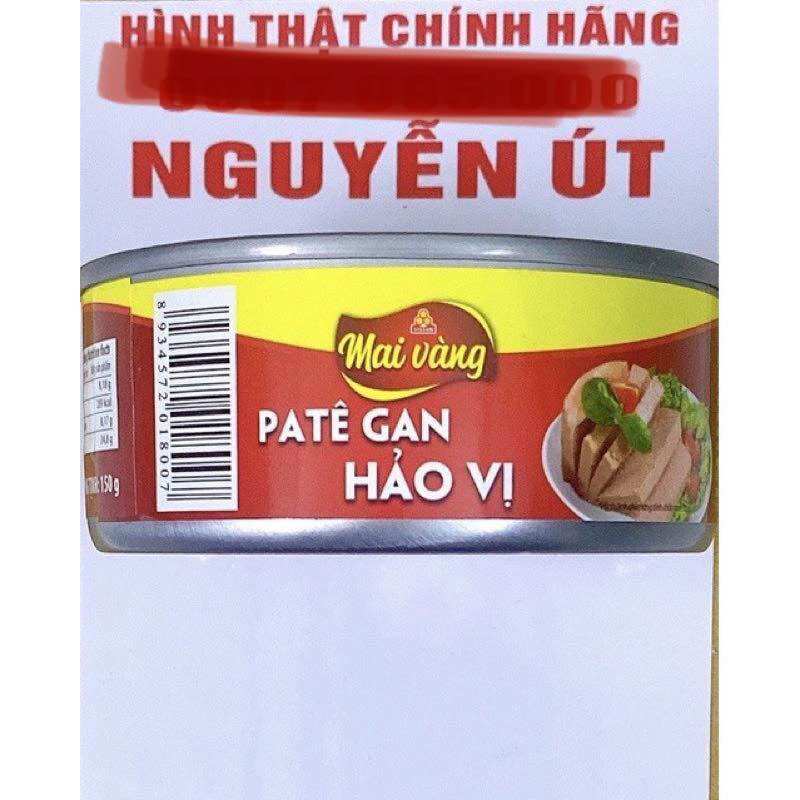 Pate gan hảo vị mai vàng vissan 150g