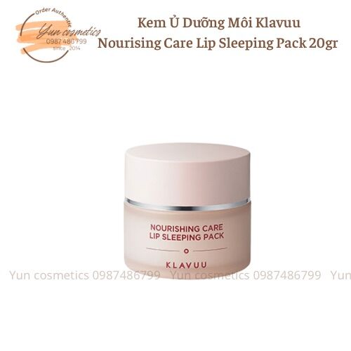 Kem ủ dưỡng môi klavuu chính hãng hàn quốc làm mềm môi, giúp đôi môi căng mọng
