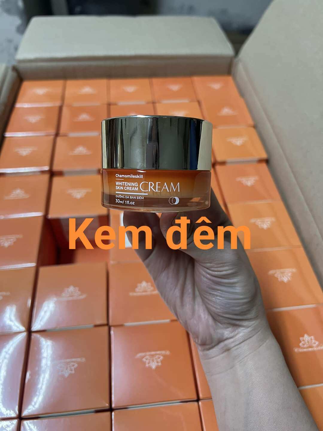Kem dưỡng da ban đêm chamomileskill mẫu mới