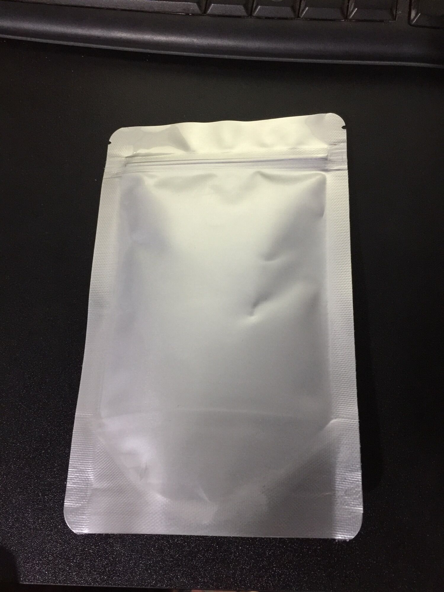 [ 1kg ] túi zíp 2 mặt bạc đáy đứng (hàng đẹp)