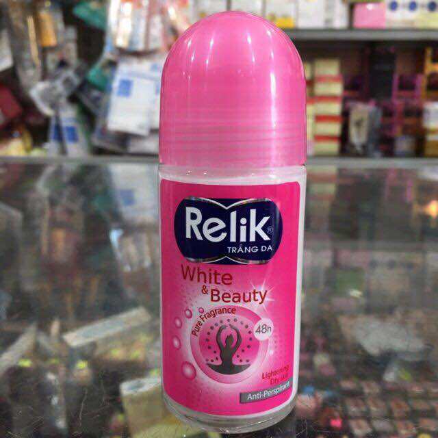 Lăn khử mùi Relik White & Beauty 50ml