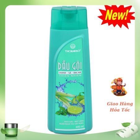 Thorakao dầu gội chanh sả bạc hà 400ml