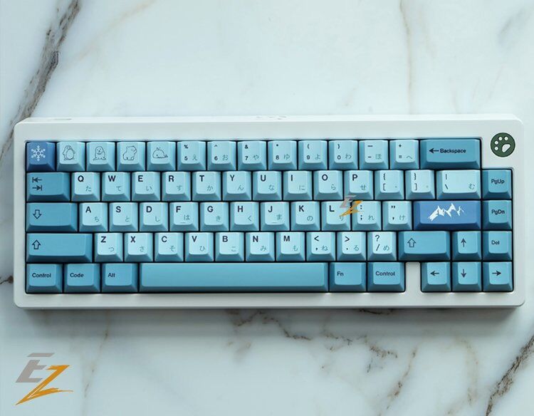 Set Keycap Cherry Ice Berg 142 Phím Cho Bàn Phím Cơ